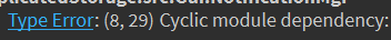 KapokPanda's tweet photo. Very cool - Roblox Studio now detects cyclic module dependencies and outputs the dependency chain for it.  These had been hard to track down.

#RobloxDev https://t.co/rATySwxT7u