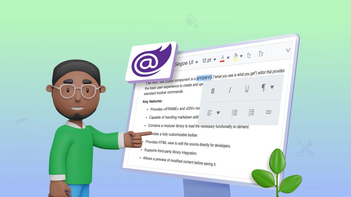 Syncfusion's tweet image. Dive into breezy editing with the Syncfusion #Blazor #RichTextEditor component&apos; inline editor! Say ta-ta to headaches and hello to smooth text jazz!
syncfusion.com/blogs/post/inl…