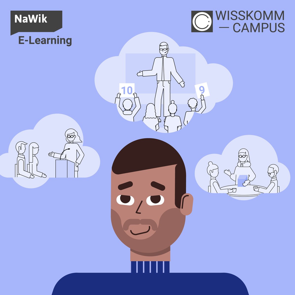 🖼️ Pecha Kucha, 👩‍🏫 Ringvorlesung, ☕️ Science Café … Welche Präsentationsform passt zu Deiner #Wisskomm? Im #ELearning-Kurs „Wissenschaft Präsentieren“ erfährst Du, worauf es bei den unterschiedlichen Präsentationsformen ankommt. #WissKommCampus 
nawik.de/blog/e-learnin…