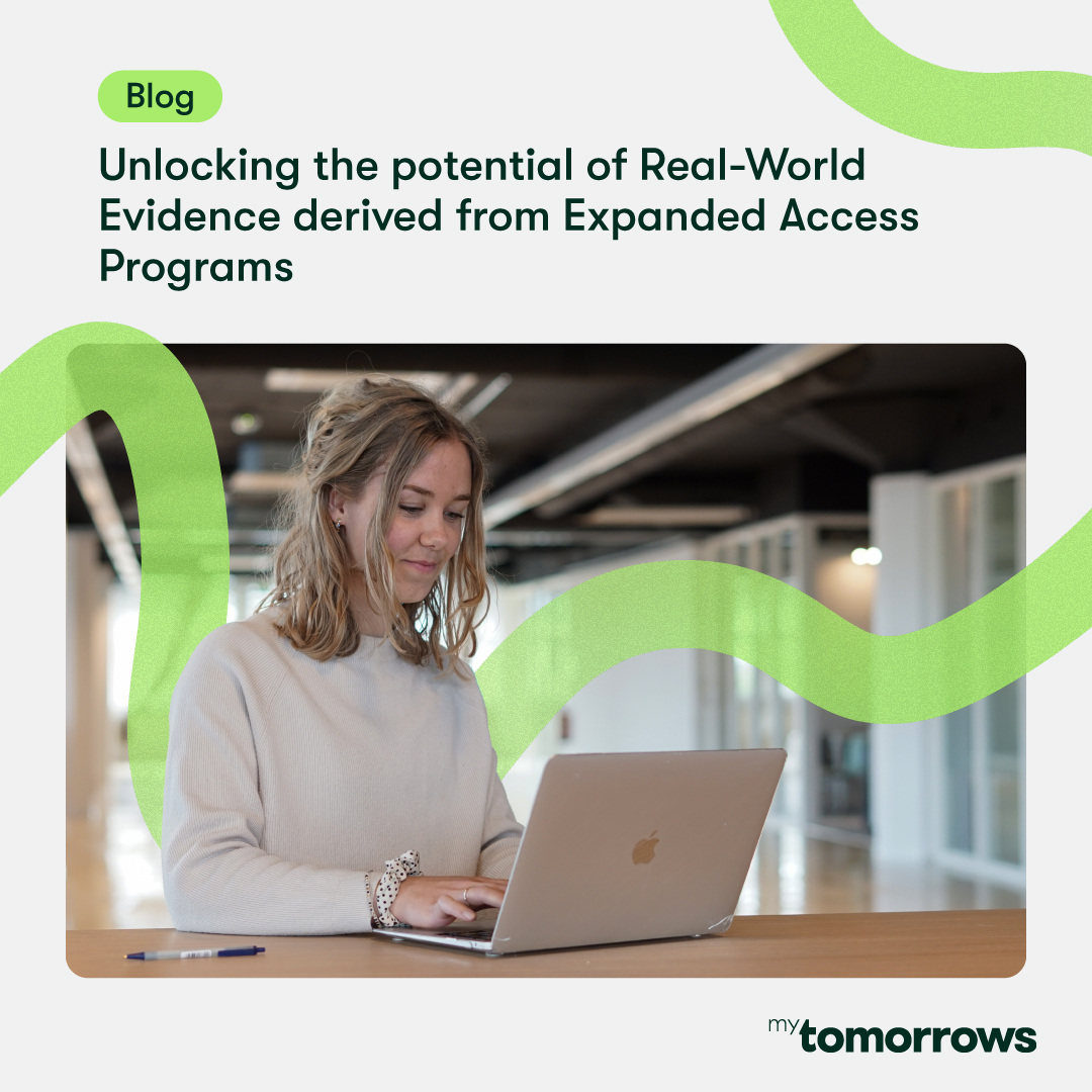 Elevate your Real-World Data understanding in our latest blog by the dedicated myTomorrows #realworlddata team 📈 eu1.hubs.ly/H08PxVB0
Discover the practical insights captured from our global expanded access experiences. 🔍
#HealthcareResearch #realworldevidence #EAPs #RWD