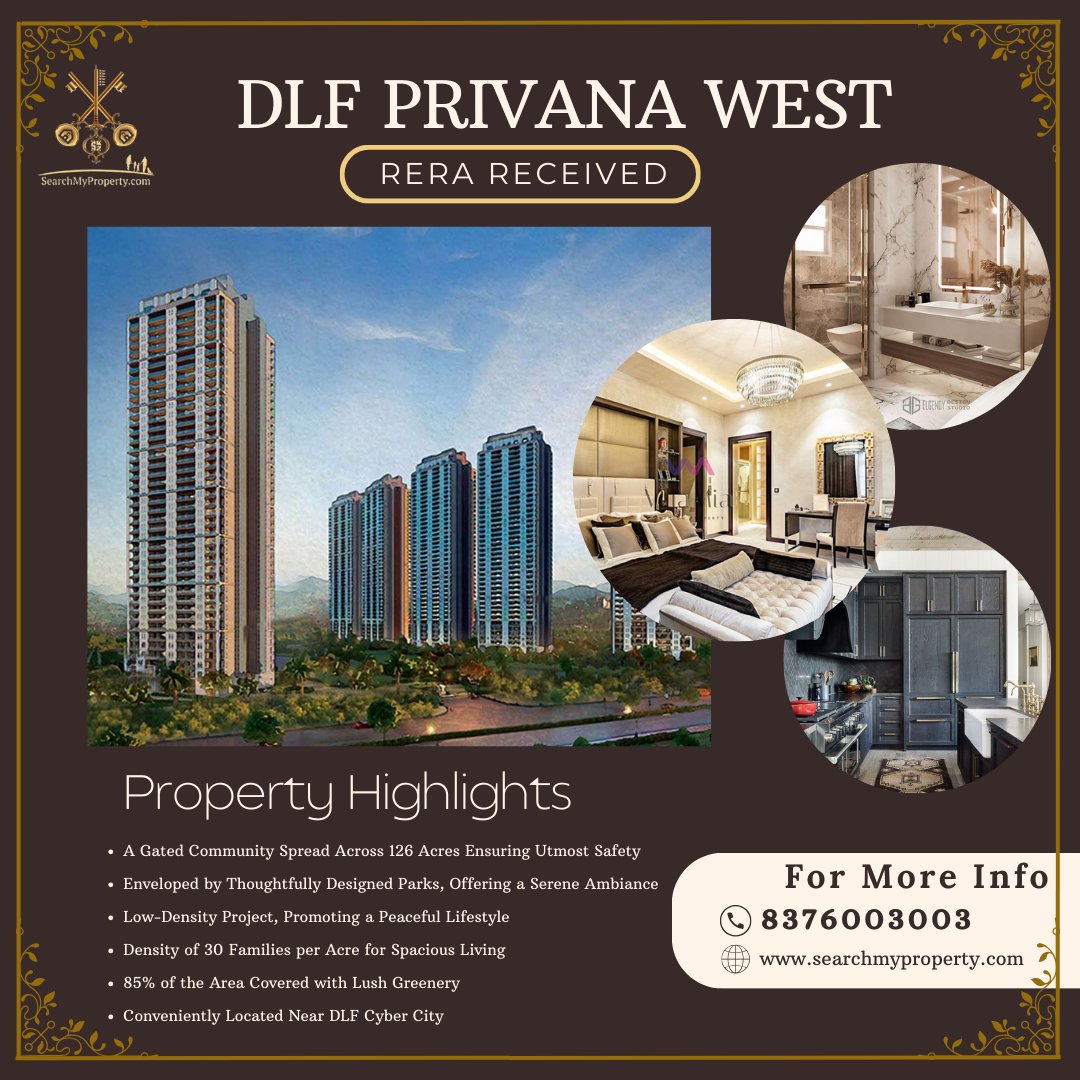 Don't miss out on the opportunity to live in one of Gurgaon's most sought-after communities. DLF Privana West offers spacious apartments, stunning views, and a vibrant community.
.
.
.
.
#GurgaonLiving #DreamHome #LuxuryApartments #GurgaonRealEstate #dlfprivana #Dwarkaexpressway