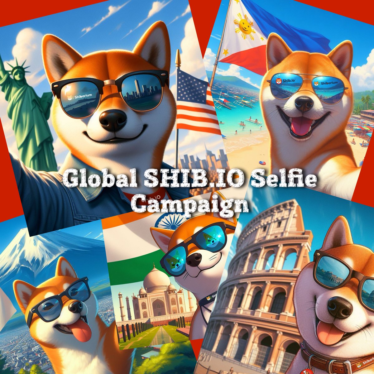 Join the Global $SHIB Selfie Campaign! This week, I'm thrilled to bring you the $SHIB Selfies Campaign, taking the $SHIB community spirit around the globe. There's an exciting twist - a potential BIG GIVEAWAY awaits, up to $1000 (still to be confirmed) for participants who share…