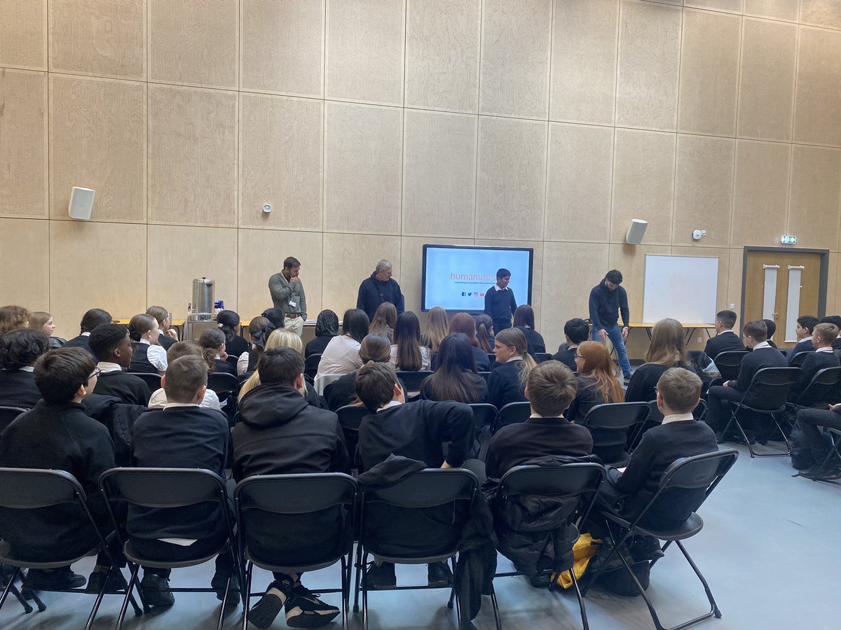 CastlebraeCCC's tweet photo. Delighted to be welcoming Humanutopia to Castlebrae today to work with our amazing S1s #humanutopia #empoweringyoungpeople @humanutopia https://t.co/ndDfLWirEA