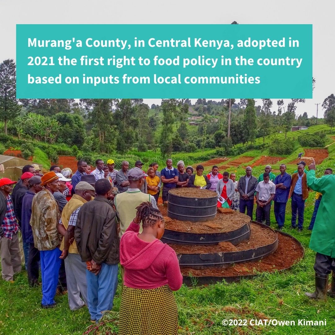 🇰🇪Murang'a's right to food policy improves access to markets, enhances rural-urban ties, addresses climate impacts, and provides structural employment and food measures. ➡️The county is now crafting a new bill supported by @HumanRightsMPs 👉 bit.ly/3S4mwcW