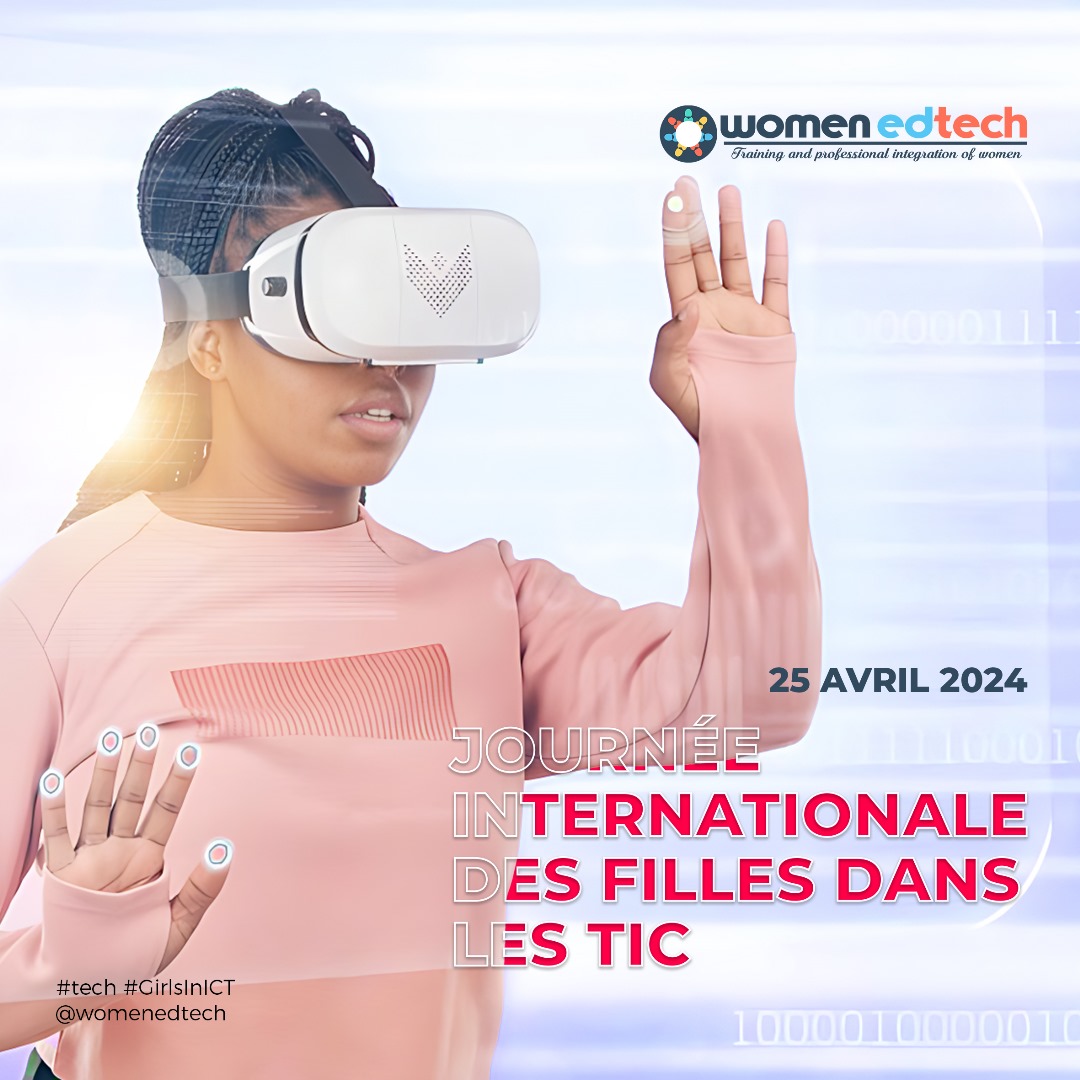 Cette année, le thème de la journée internationale des filles dans les TIC est "Leadership"👩🏾‍💼, pour souligner le besoin critique de modèles féminins dans les carrières #scientifiques, #technologiques, d'#ingénierie &amp; de #mathématiques (STIM).