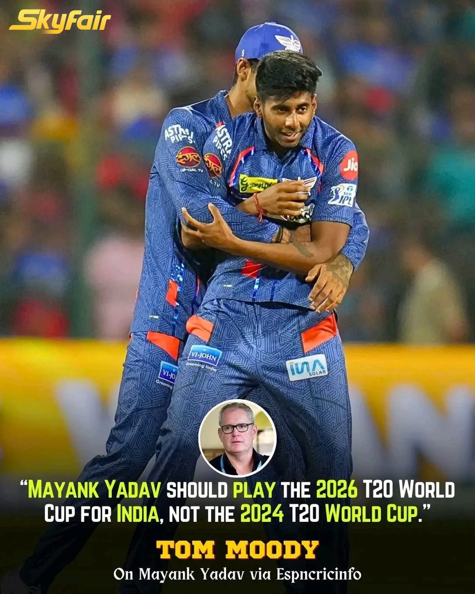 Tom Moody views about Mayank Yadav

#cricketnewstoday #crickethighlights #cricketedits #cricketlife #cricketfacts #cricketreels #cricketnews #cricketers #cricketscore #cricketupdates #cricketclub #cricketislife #cricketfan