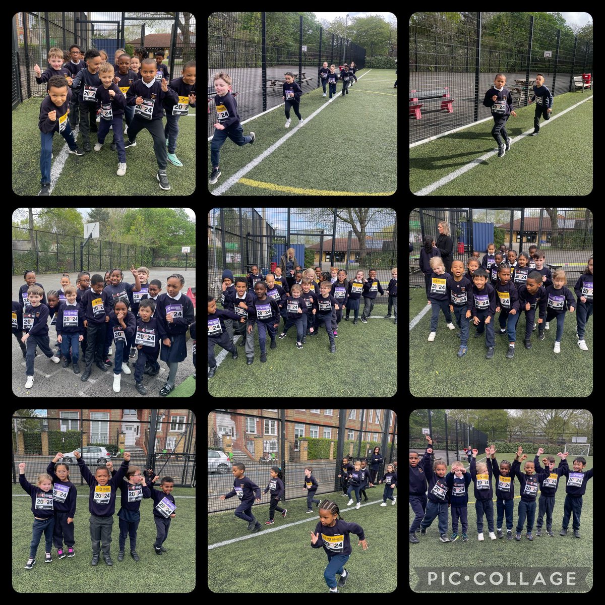 Well done to our KS1 children for completing their TCS Mini London Marathon 24 in Schools event. 98 children completed the 2.6mile distance with KS2 up next. #MiniLondonMarathon #Runwandsworth24 @londonmarathon @wandschoolgames