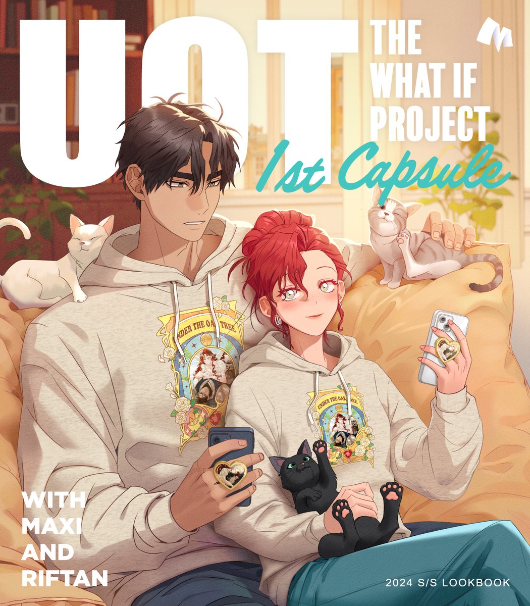 MANTA STORE OPEN 2024 S/S LOOKBOOK CATALOGUE : Under the Oak Tree Edition 💗

Check out the limited edition merch worn by Maxi &amp; Riftan at Manta Store!

📅 Merch Release Date : 04/30 00:00 (EDT)
👉bit.ly/4deKfiE

#MantaStore #MantaComics #UOT #UnderOakTree