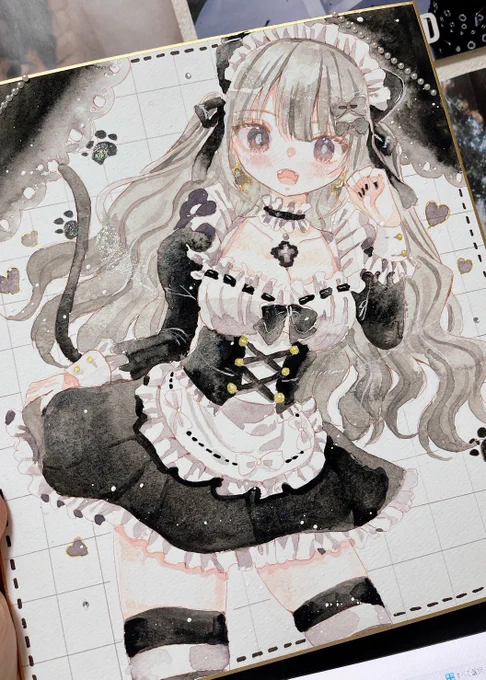 5/26のCOMITIA148会場お渡しのイラスト色紙オーダーをお受けいたします〜っ・大色紙or小色紙・リクエスト内容をDMにて教えてくださいませ〜ᐡ⸝⸝>  ̫ <⸝⸝ᐡ受付期間は4月いっぱいです(ご希望される方の数によっては早めに締め切らせていただきます) 