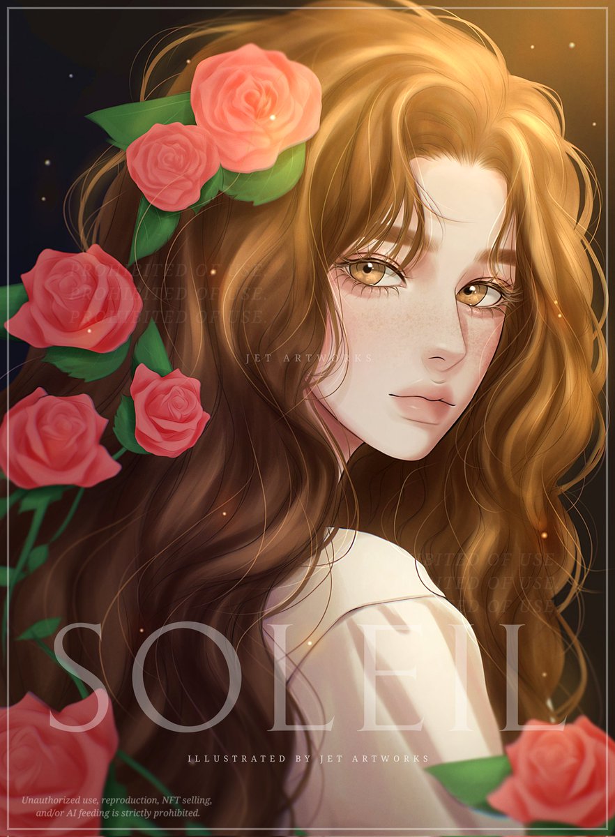 “Lady of the Light”

Soleil Sierra Cervantes
Costa Leona Series; Sands of Time by Jonaxx

Illustrated by yours truly (Jet Artworks)

--

Always too soft for you, my goddess Leil. 🫰🥹

#jonaxx #jslartist #CostaLeonaSeries #SoleilSierraCervantes #art #artist #SandsofTime