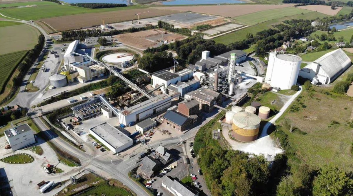 À Fontaine-le-Dun (Seine-Maritime), le sucrier Cristal Union s’est associé à TotalEnergies et fournit les pulpes de betteraves pour produire du biogaz. buff.ly/3W8I4a9 #methanisation #biogaz #dechets #recyclage #agriculture