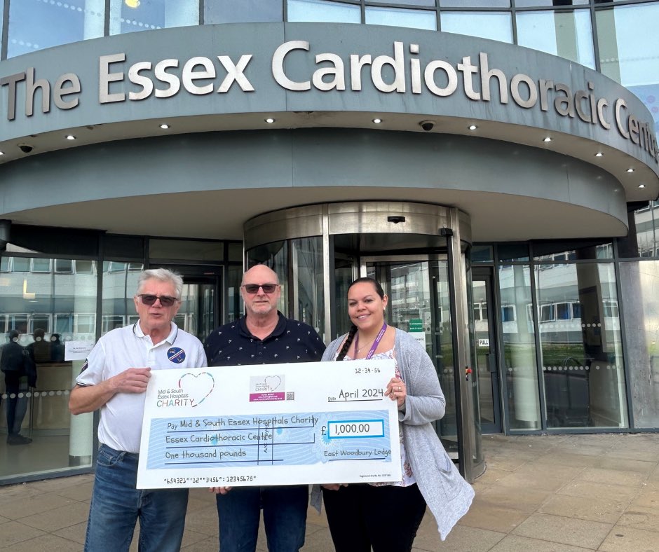 Rochford #Freemasons donate £1,000 to specialist heart unit ❤️ 📕 essexfreemasons.org.uk/news/specialis…