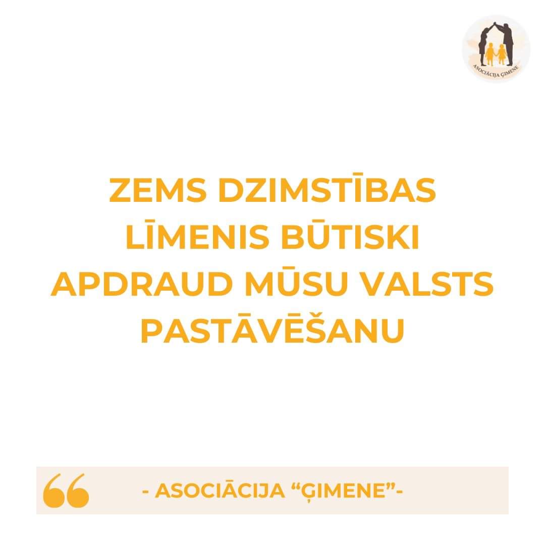 asocgimene's tweet photo. ZEMS DZIMSTĪBAS LĪMENIS BŪTISKI APDRAUD MŪSU VALSTS PASTĀVĒŠANU.
@Brivibas36
@Lab_min
#demogrāfija #tauta #Latvija #nākotne https://t.co/1erNMdmtJP