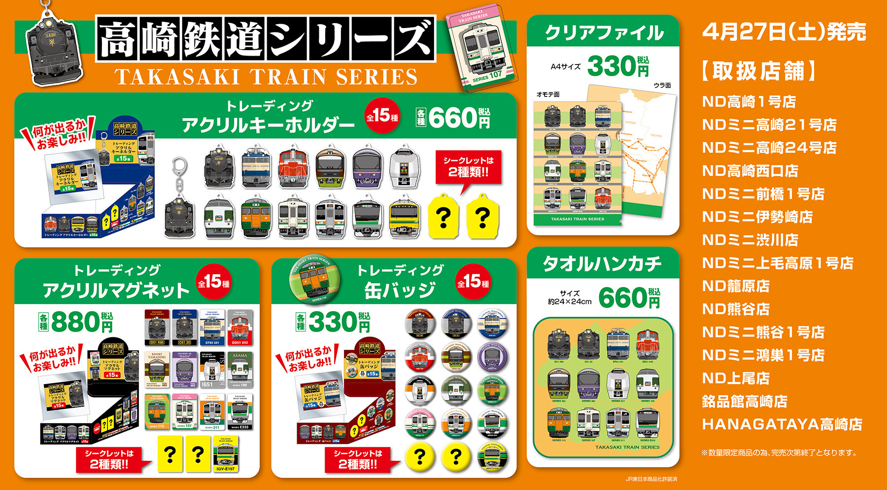 鉄道グッズまとめ売り KS-0002】三岐鉄道グッズ5点セット 北勢線電化全線開通 90周年