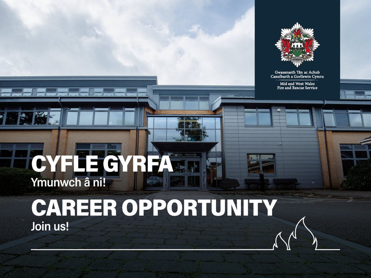 💼 Ymunwch â ni – Rheolwr Ardal

📍 Pencadlys y Gwasanaeth, Caerfyrddin

Mae dwy swydd ar gael, un parhaol ac un dros dro.

🗓️ Dyddiad cau: Ebrill 30 2024
🔗 pulse.ly/ladogfz6zr