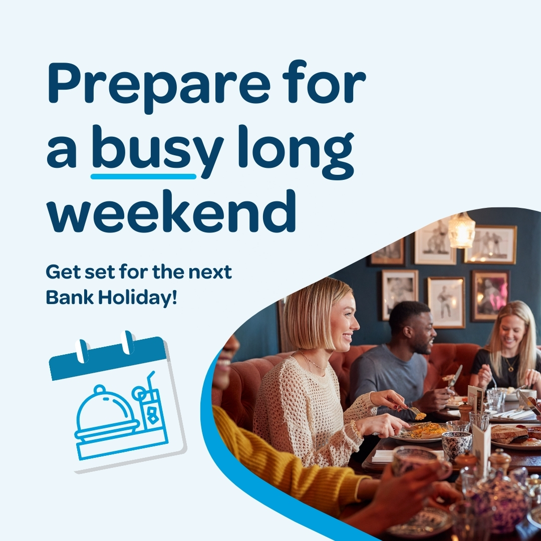 🍽️ Preparation can be the key to a smooth service on busy bank holiday weekends.

We've got three key tips to help ensure success over the next long weekend.

eu1.hubs.ly/H08GSwf0

#BankHolidays #HospitalityTechnology