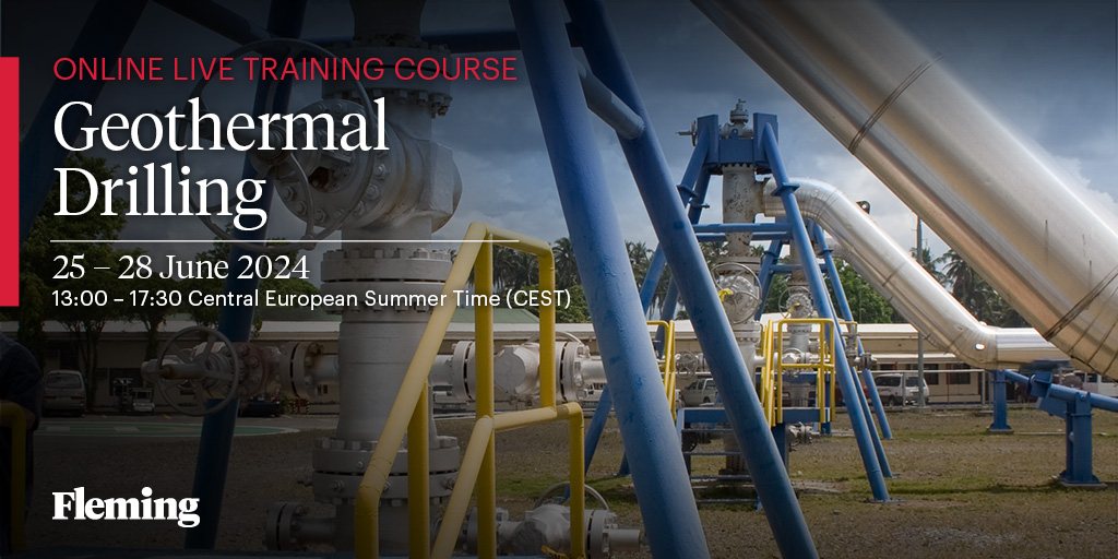 🌋 Dive into geothermal drilling with Kevin Gray! Learn key technologies and engineering strategies for successful geothermal projects. Enroll now and become a geothermal expert! 👉 eu1.hubs.ly/H08GGr50 🌍💡 #GeothermalDrilling #RenewableEnergy #KevinGray #Engineering
