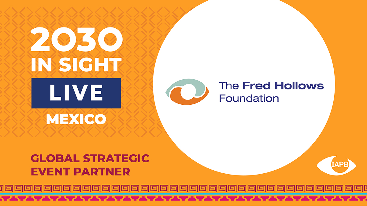 Exciting news! We're proud to announce that @FredHollows is joining forces with IAPB as a Strategic Partner for 2030 IN SIGHT LIVE in Mexico. Learn more about this exciting partnership here: brnw.ch/21wJ9DW #2030InSight #Partnership