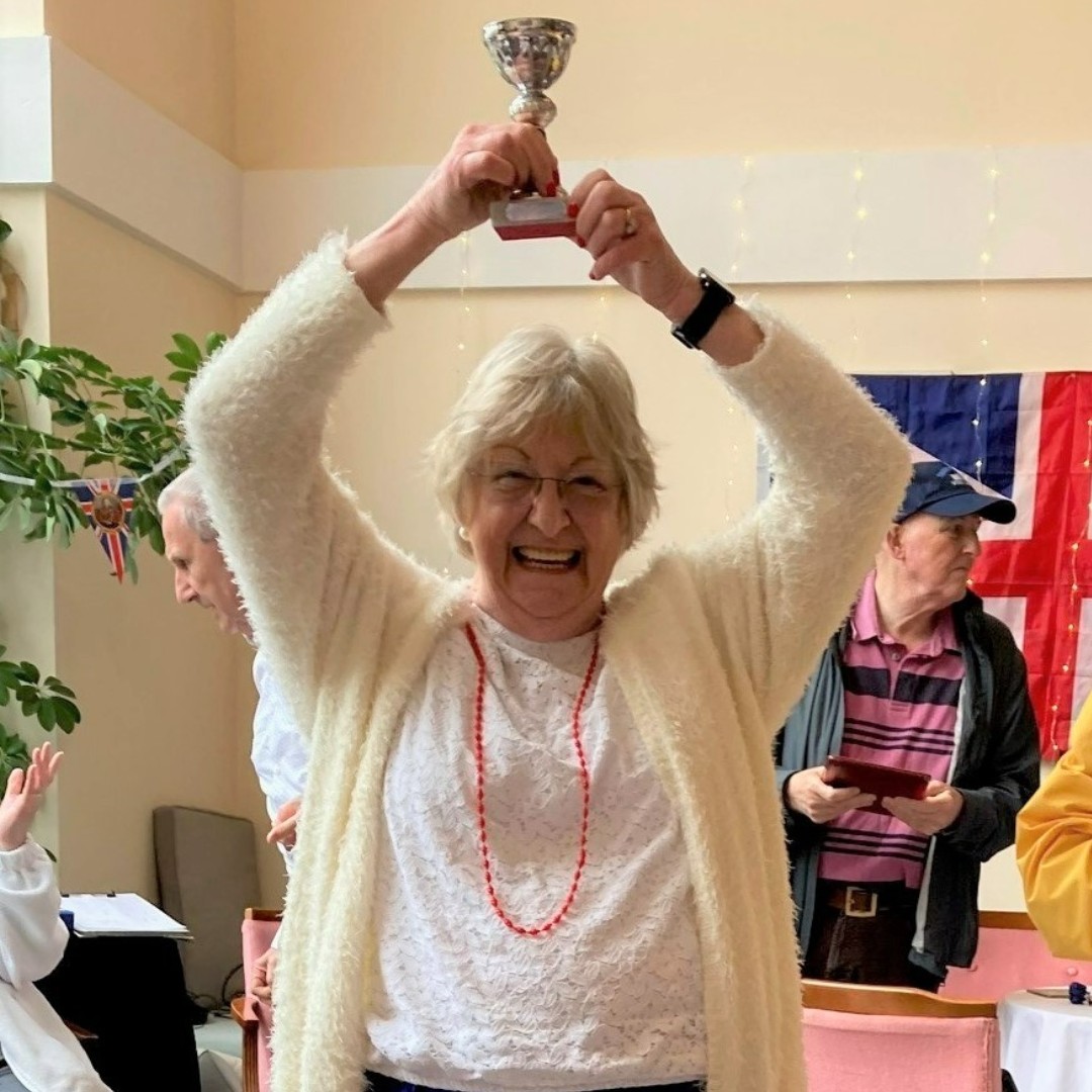 Long-time supporter Eileen backs us in so many ways - singing in fundraising choirs, walking for charity, and playing the lottery! 'It's such a wonderful place,' she says. 'You never know when you or a loved one might need it.' Read Eileen's story here: bit.ly/3vPfwb7