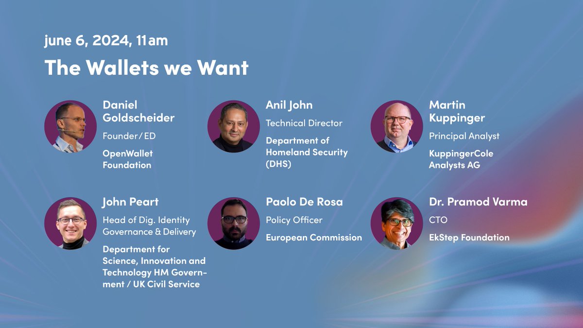 kuppingercole's tweet photo. Exciting panels lined up at @eic_conference covering #digitalidentities, global wallets, #AI, and everything in between. With so many options to choose from, our attendees will undoubtedly be spoilt for choice! 😌

👇 Check out the full agenda here:
https://t.co/REk8a8NkcG https://t.co/JW8xxTKQHM