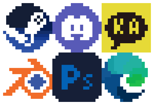some logo
#Pixelart