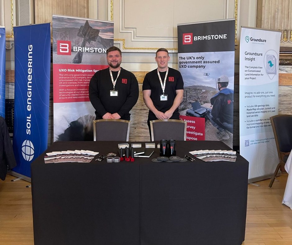 Brimstone_UXO's tweet photo. The doors are open at the AGS Annual Conference! Pop by the Brimstone stand to learn how we can provide UXO support for your projects this year, and of course, to grab some freebies! 

#AGSConference #London #Geotechnical #UXO #AGS2024 https://t.co/5ZRVoLIyxm