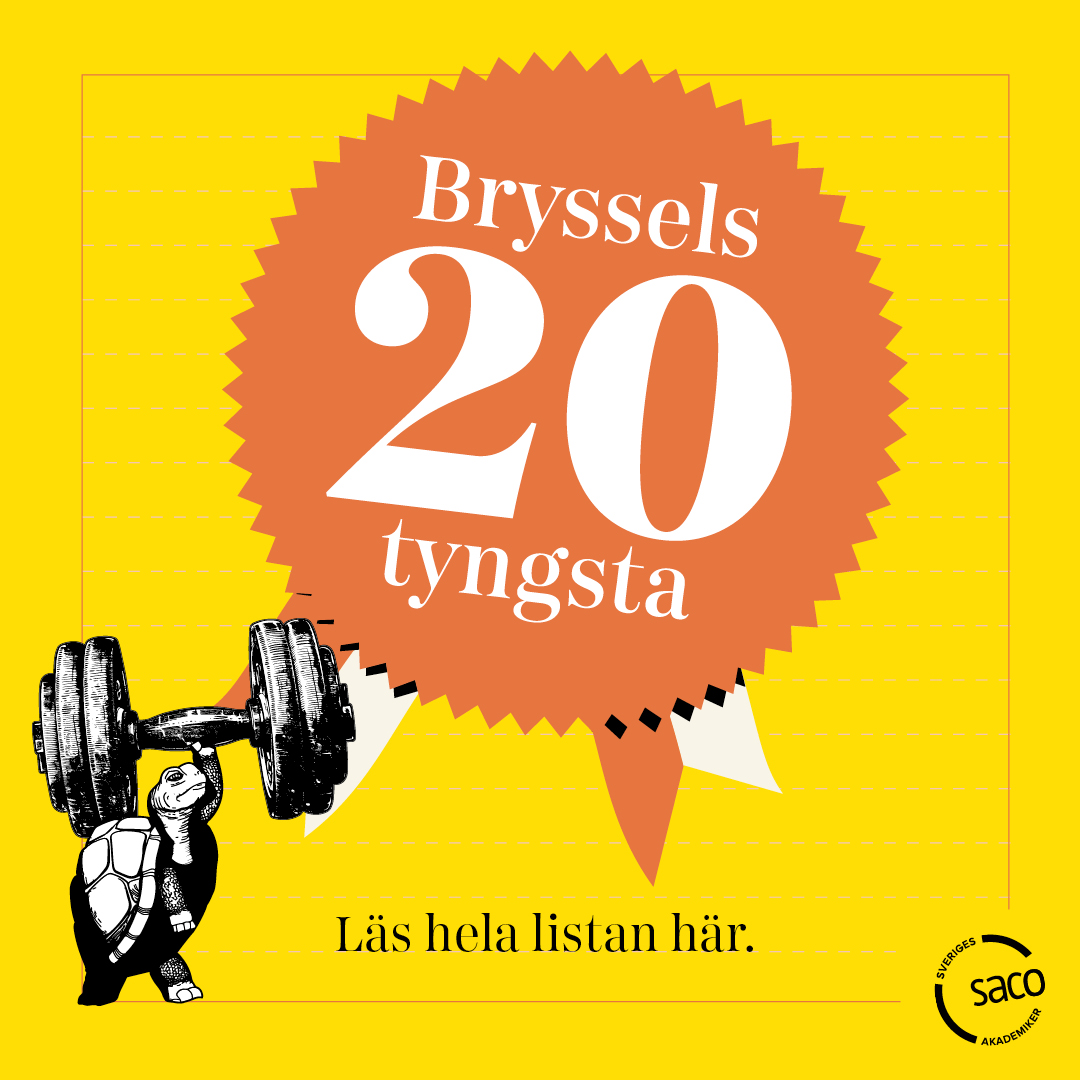 Att fatta beslut i EU är en snårig process som kräver samtal och kompromisser över blockgränserna. Därför uppmärksammar vi nu 20 svenska samhällsförändrare i Bryssel. De som genomfört långsiktiga förändringar i EU. Helt i #SlowPolitics-anda.

Hela listan: slowpolitics.se