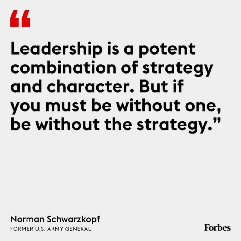 While strategy is essential, a leader's character is what truly inspires and motivates others. Strong character enables leaders to navigate challenges, build trust, and foster teamwork, even in the absence of a clear strategy. #LeadershipLessons