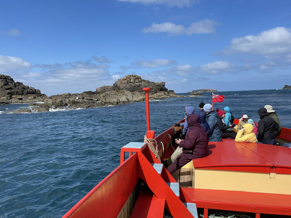 Day 3 @visitIOS  Yesterday St Agnes just as wild and beautiful as ever for our island walk followed by lunch at Turks Head before setting off on private wildlife cruise to outer isles A great day was had by all @BBGuides @WeAreTripsmiths