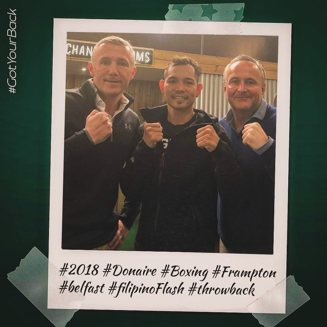 propertyni's tweet photo. Throw back Thursday takes us back SIX YEARS to the @RealCFrampton and @filipinoflash fight in the sold out @ssearenabelfast
We got to train with @filipinoflash & his wife @Knockout_Queen as they prepared for the bout, what fantastic people!
#northernproperty #tbt @Belfstboxers https://t.co/Gxcvbb5BGC
