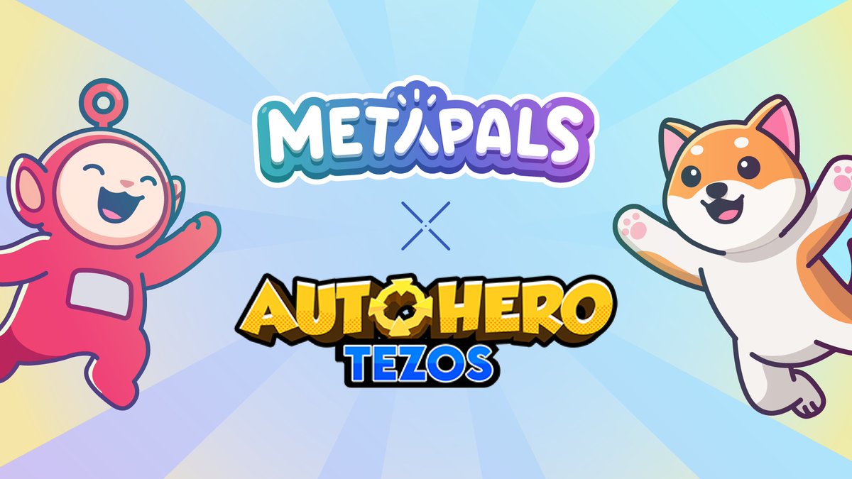 Buckle Up, MetaPals! #AutoHero Joins the Metaverse Mayhem!🎉 Prepare for non-stop action! We're hyped to announce a team-up with @autoherotezos, the side-scrolling shooter sensation.🌠 Their auto-firing system meets our immersive metaverse for an epic gameplay experience you…