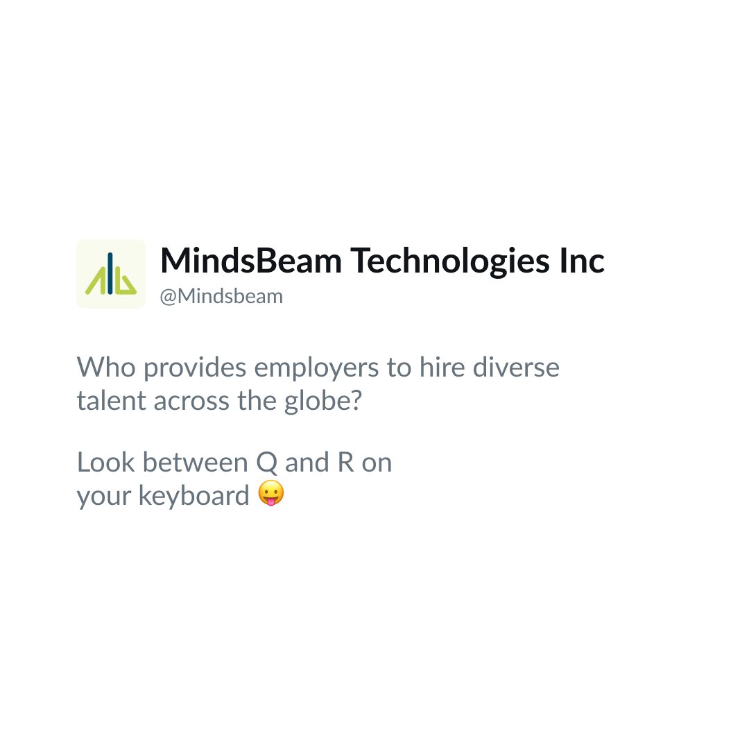 Looking for the perfect platform to do it all? 🧑‍💻

We’ve got your back! 👀

#mindsbeam #globaltalent #globalhiring #globalbusiness #remotejobs #remotework