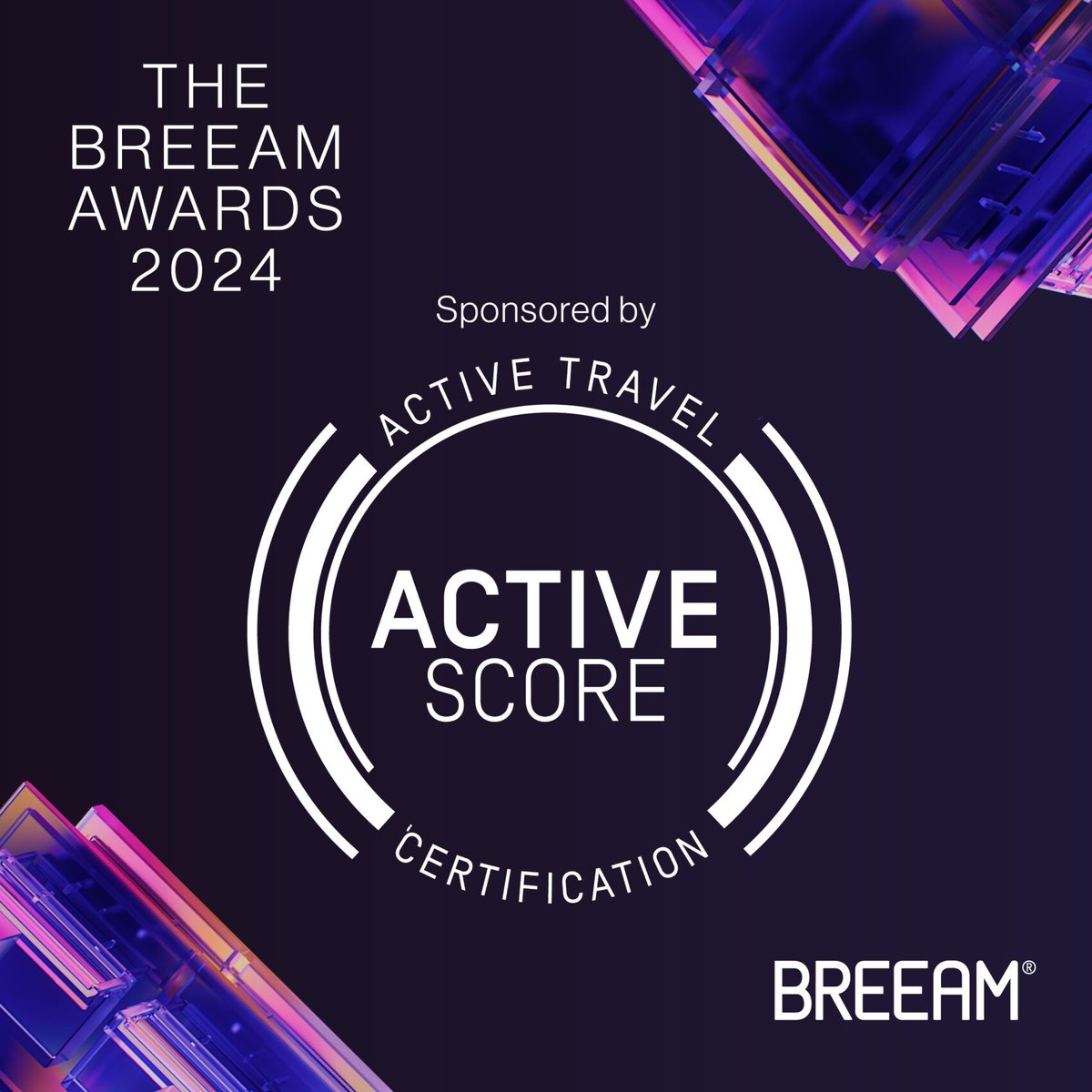 📢@ActiveScore headline sponsor for the #BREEAMAwards 2024. ActiveScore are a global network of 1,500 APs across 50 countries, transforming the way buildings integrate with transport systems, green logistics and accessibility. bre.group/breeam-awards/…