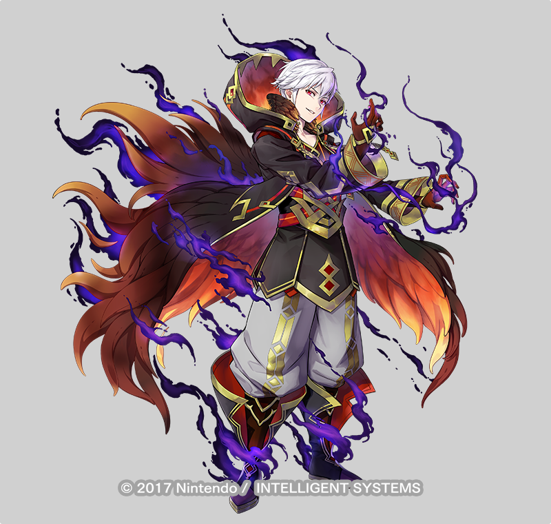ギムレー ,マイユニット ,ルフレ♂ 「【告知】ファイアーエムブレム ヒーローズ【神装英雄 邪竜の現身 ルフレ】細谷佳正」|叶之 明 Kano Akiraのイラスト