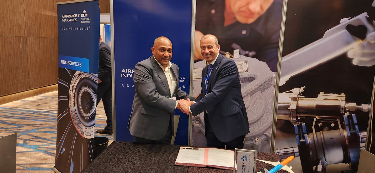 [📰Press Release]
AFI KLM E&amp;M announces new 5-year contract with TAAG-Linhas Aereas de Angola on Boeing 777 pool and repair component support

To learn more👉bit.ly/4daoFf3

#BEST4YOU #HERE4YOU #MRO #MROAFR