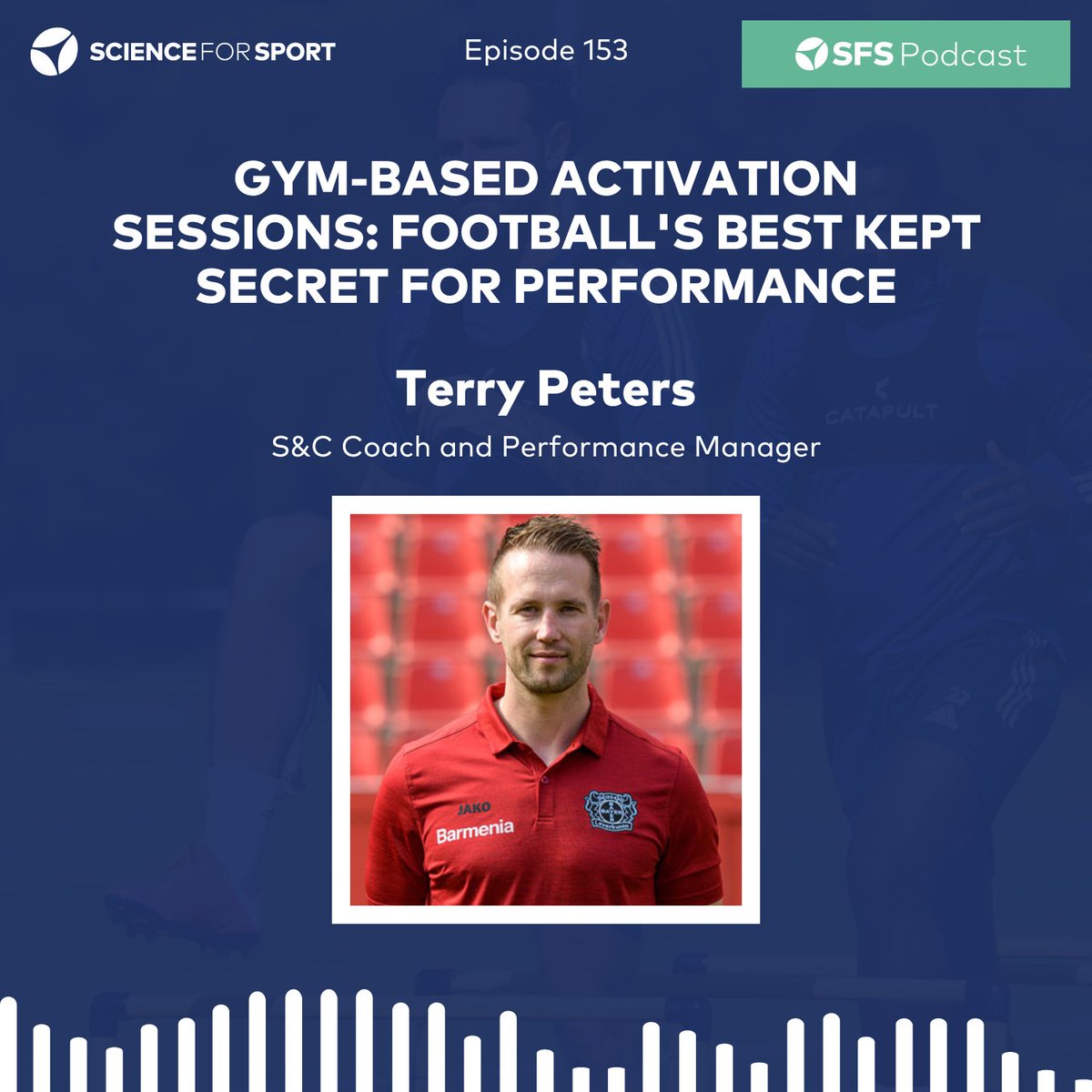 How do European level football teams perform activation work in the gym? Terry Peters talks to @Matt_Solomon110 about: 🏋️‍♂️ Why footballers should train in the gym 🔄 How the gym impacts field based performance 📈 Activation sessions for performance scienceforsport.fireside.fm/153