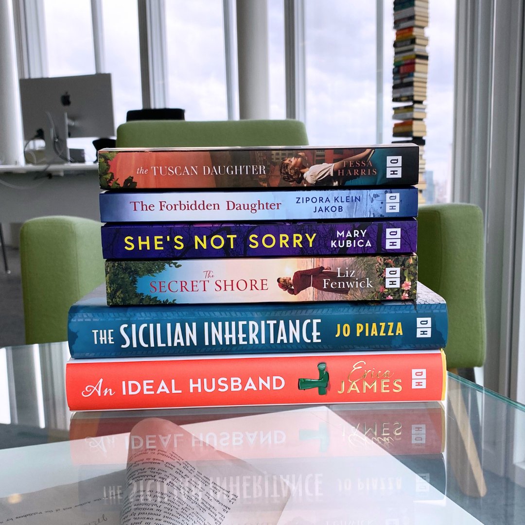 Happy publication day 🤩🤩🤩

#TheSicilianInheritance by <a href="/jopiazza/">Jo Piazza</a>
#AnIdealHusband by <a href="/TheEricaJames/">Erica James 🇺🇦🙏💙💛</a>
#TheSecretShore by <a href="/liz_fenwick/">Liz Fenwick</a>
#ShesNotSorry by <a href="/MaryKubica/">Mary Kubica</a>
#TheTuscanDaughter by <a href="/harris_tessa/">Tessa Harris</a>
#TheForbiddenDaughter by Zipora Klein Jakob

All out now: amzn.to/4aRBrNJ