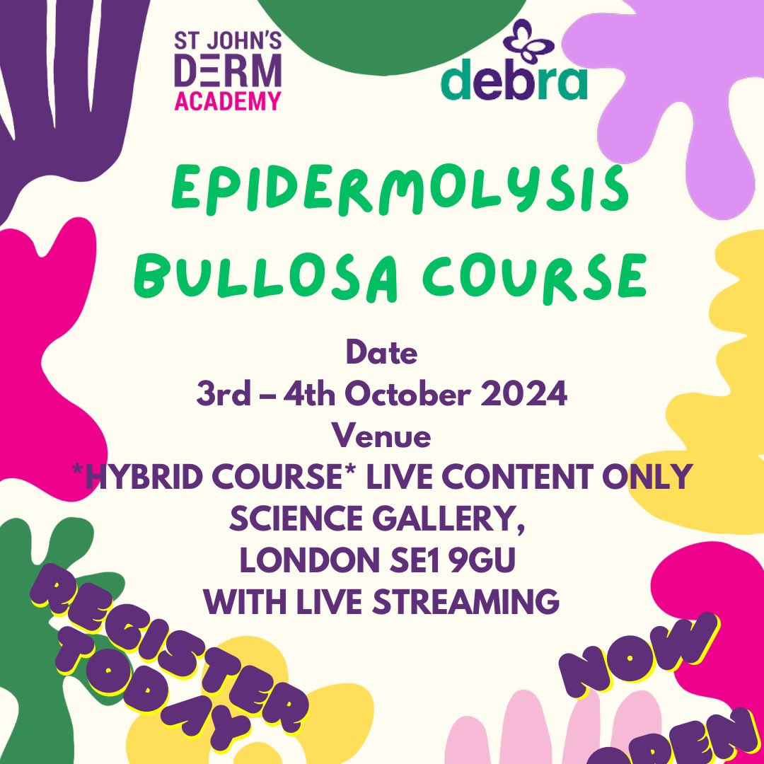 StJohns Derm Academy tweet media