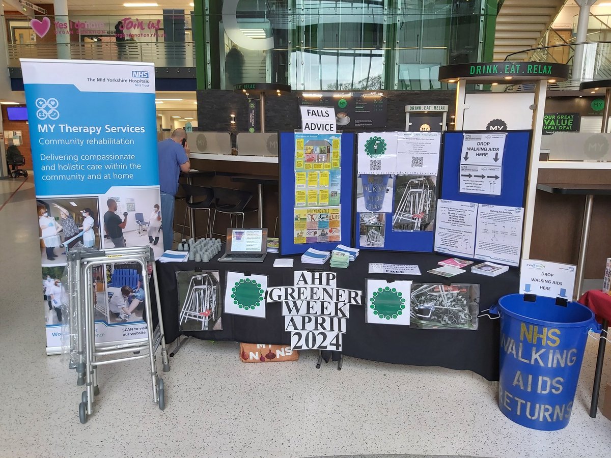 stevesmithdj's tweet photo. @WY_AHPFaculty all set up and ready to Rick in pinderfields hospital https://t.co/cJ38mnaSHQ