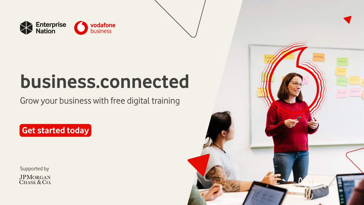 Elevate your skills with free digital training 🚀

Join #BusinessConnected webinars led by experts who will unpack key topics and help you kickstart digital change 🙌

Explore upcoming events ⤵️
ow.ly/Q3pj50Rn2zj

@VodafoneUKBiz @VodafoneVHubUK @jpmorgan @Chase