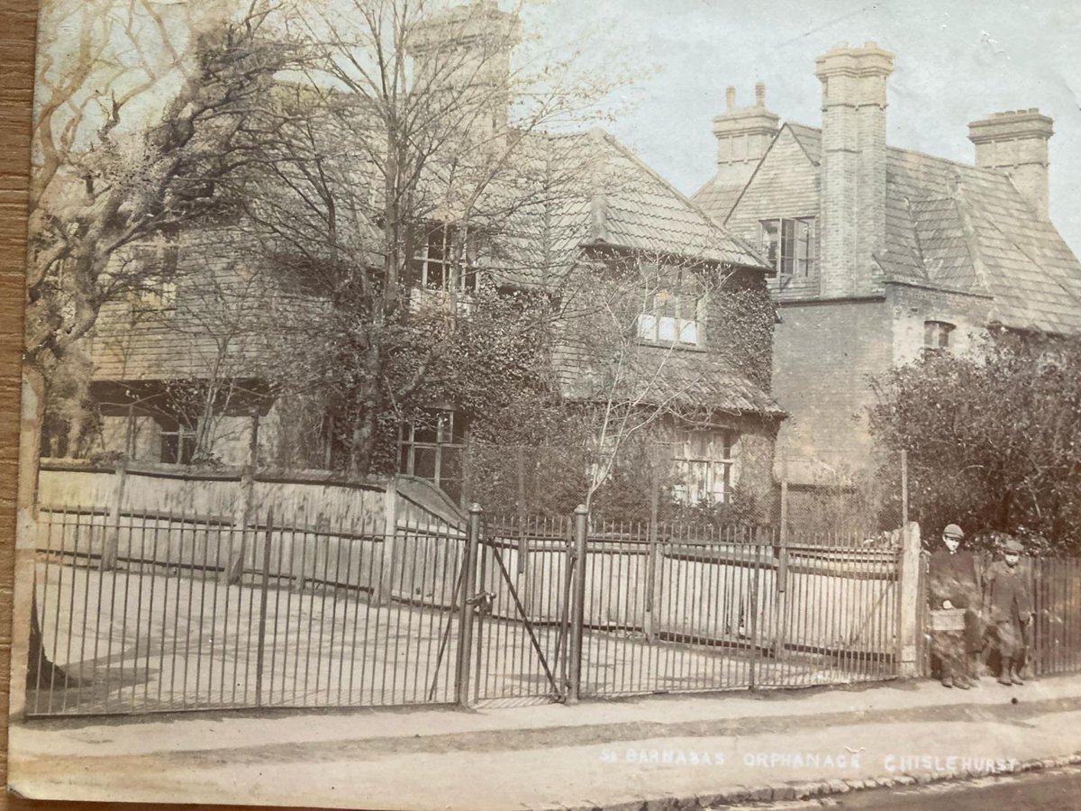 Throwback Thursday We recently received an enquiry asking about an orphaned girl in 1911. Her daughter was asking about the Chislehurst orphanage where she was looked after. It’s long gone now - replaced by Sainsbury’s. #chislehurst #chislehurstsociety