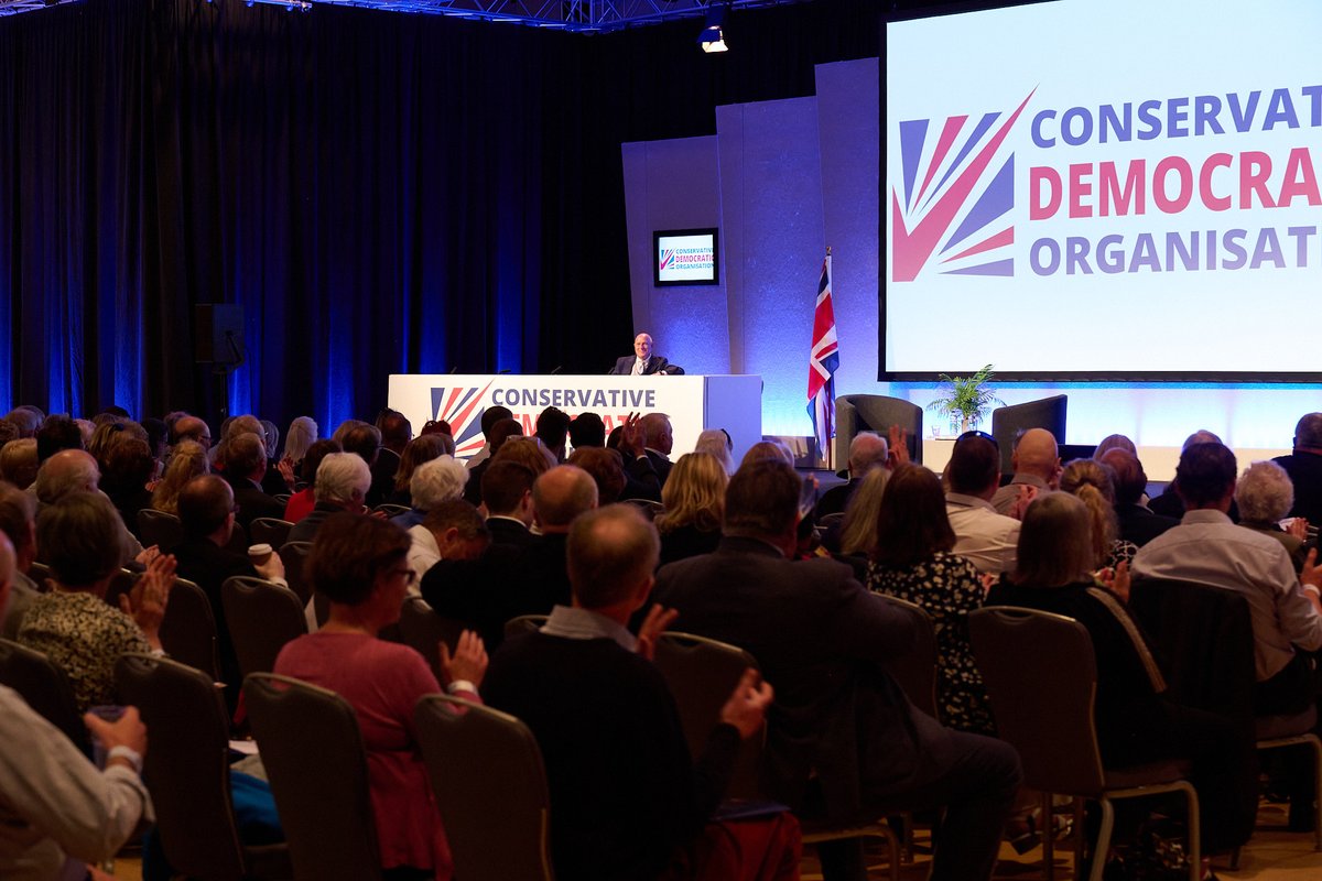 'The Conservative leadership need to start listening to their members and the grassroots, get a leader in place who people will vote for, be conservatives and win. They need to be democratic' Claire Bullivant #Conservative Democratic Organisation