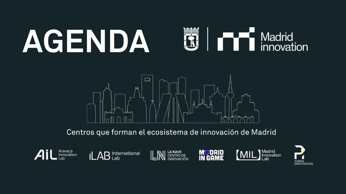 ✨ Participa en las actividades de innovación y nuevas tecnologías que los centros de @madridinnova te ofrecemos. ¡Conecta y crece con el ecosistema de Madrid! 🚀 madridinnovation.es/eventos/ @Aravaca_innolab - @iLABMadrid - La Nave - @MadridinGame - @milmadrid_ - @Puerta_Inno