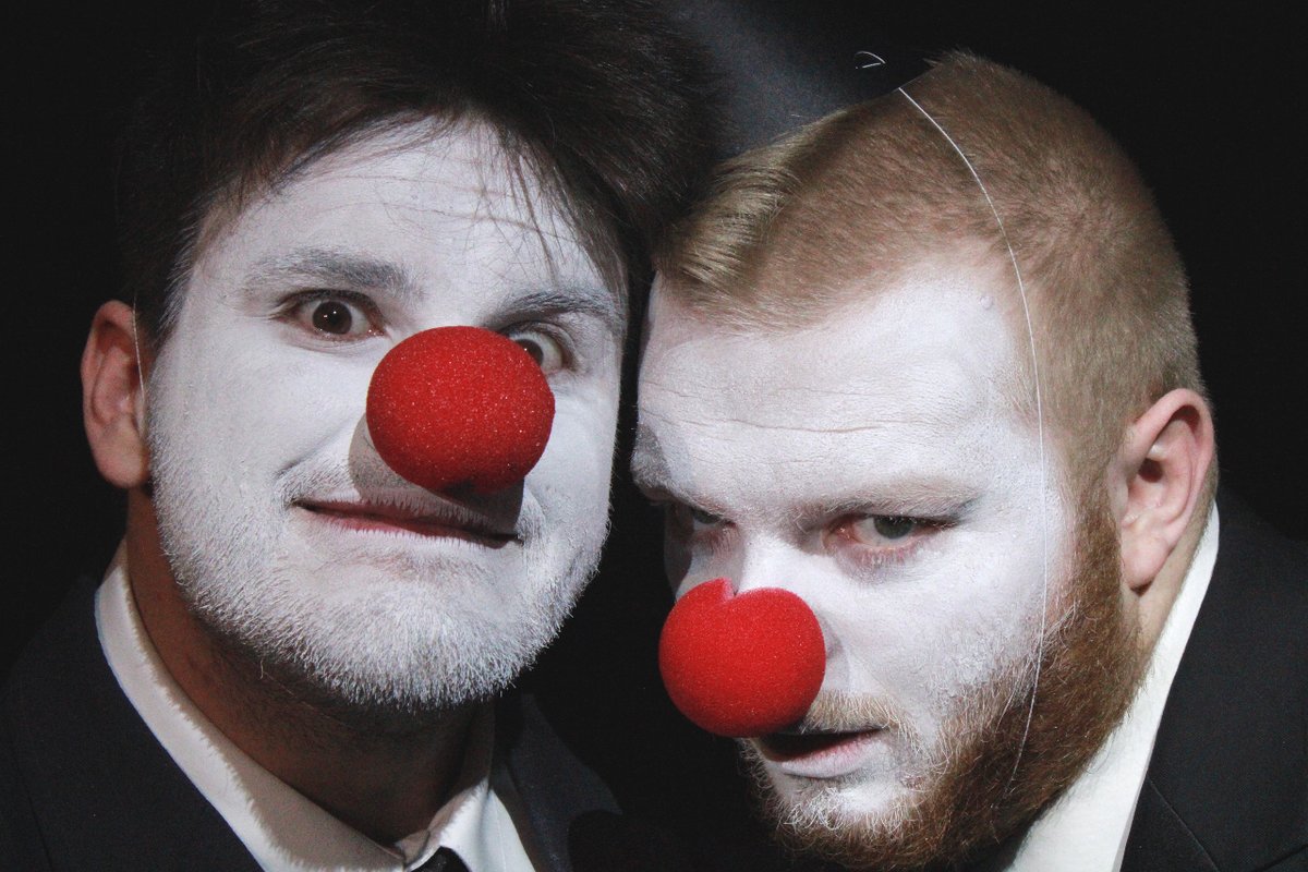 The boys are SO excited to see you all!
We bet you just can't wait to play with them!
You could never lose with them...

#brightonfringe2024 #brighton #brightonfestival #brightonfestival2024 #horror #comedy #theatre #fringefestival #newcompany #absurdism #clowning #newwriting