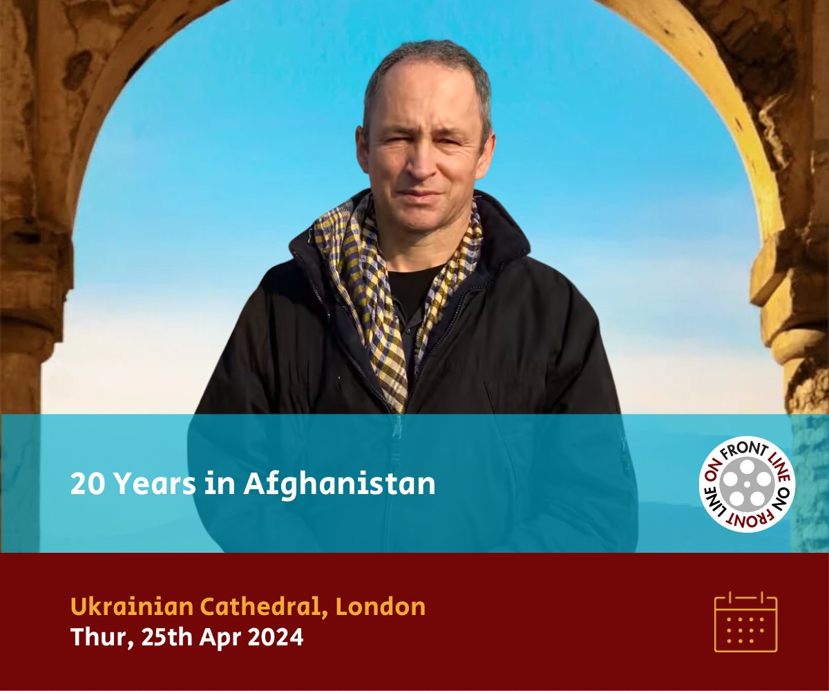 I am looking forward to this evenings' talk with @NorthAndrew & @ramitanavai on Afghanistan. They both share deep empathy and understanding for the country and its people. April 25, 6pm | Mayfair Last few tickets. events.onfrontline.com/events/onfront…