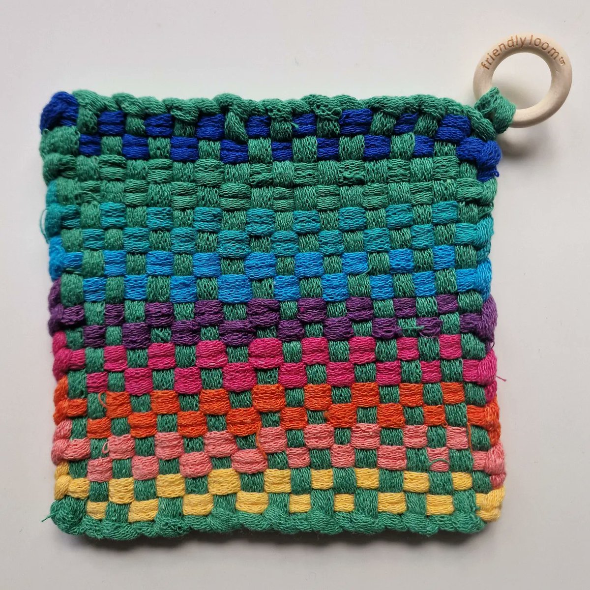 WovenByHand's tweet photo. For someone who loves colour, my new looms really allow for a colourful riot of colour to be enjoyed whilst weaving.

My big order of loops have arrived and I am now in my element experimenting and seeing what is possible with these looms.

#looms #newworkshops #newlooms #craft https://t.co/RSkZHYA2cE