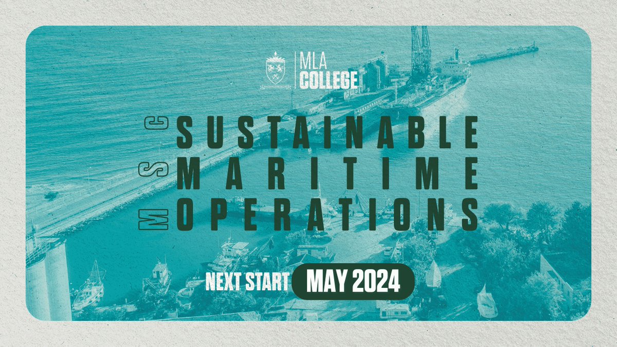 Are you ready to elevate your maritime career? 🚢

Dive into the world of management with our MSc Sustainable Maritime Operations programme! 📚

Visit mla.ac.uk to find out more or email info@mla.ac.uk

#mlacollege #mastersdegree #bachelorsdegree #mastersofscience