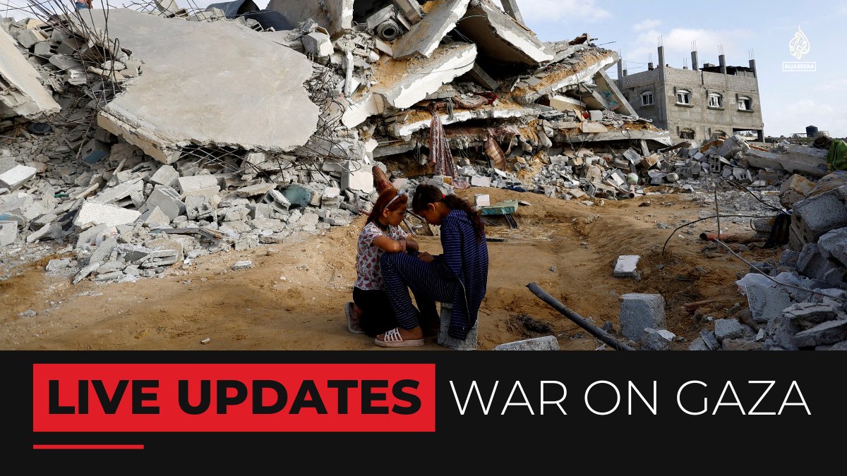 Two Palestinians killed in an overnight strike on a home in Rafah were young children, identified by hospital records as 6-year-old Sham Najjar, and 8-year-old Jamal Nabahan. 🔴 LIVE updates: aje.io/niz17e