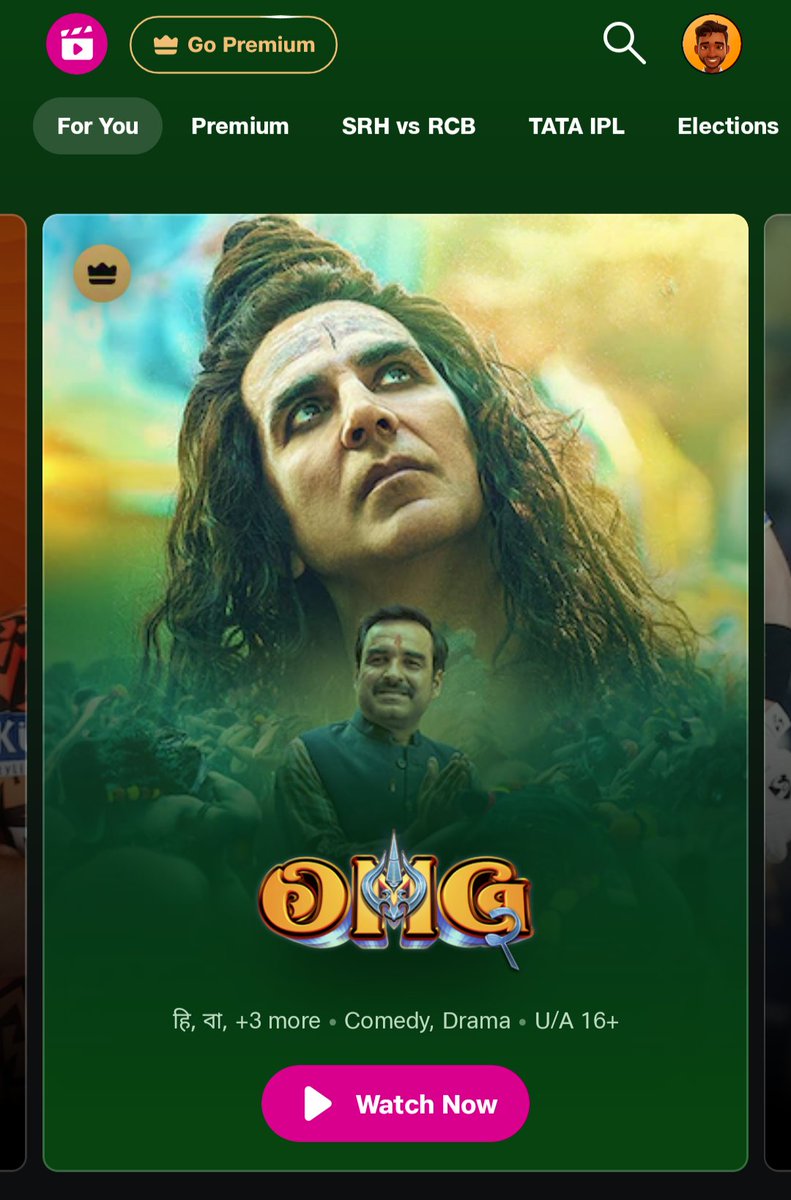 Best film of 2023 #OMG2 is now streaming on Jio Cinema . #AkshayKumar