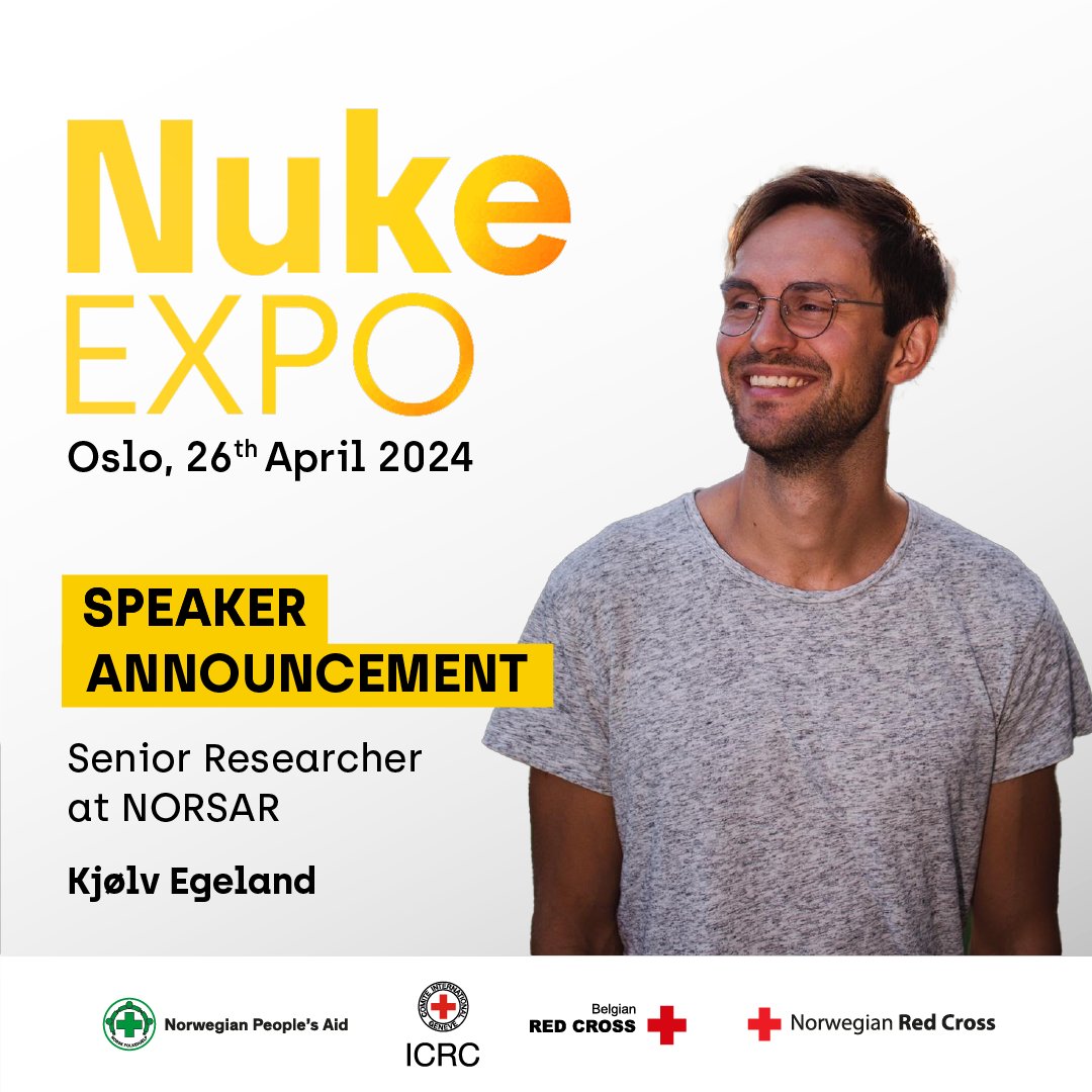 What do @kjolvegeland, @JaworekPatricia, Moritz Kütt and @mattkorda have in common? They are the #NukeEXPO expert panel that will discuss the risks of deliberate or inadvertent use of nuclear weapons. Secure your ticket to hear them speak in Oslo, at nukeexpo.org